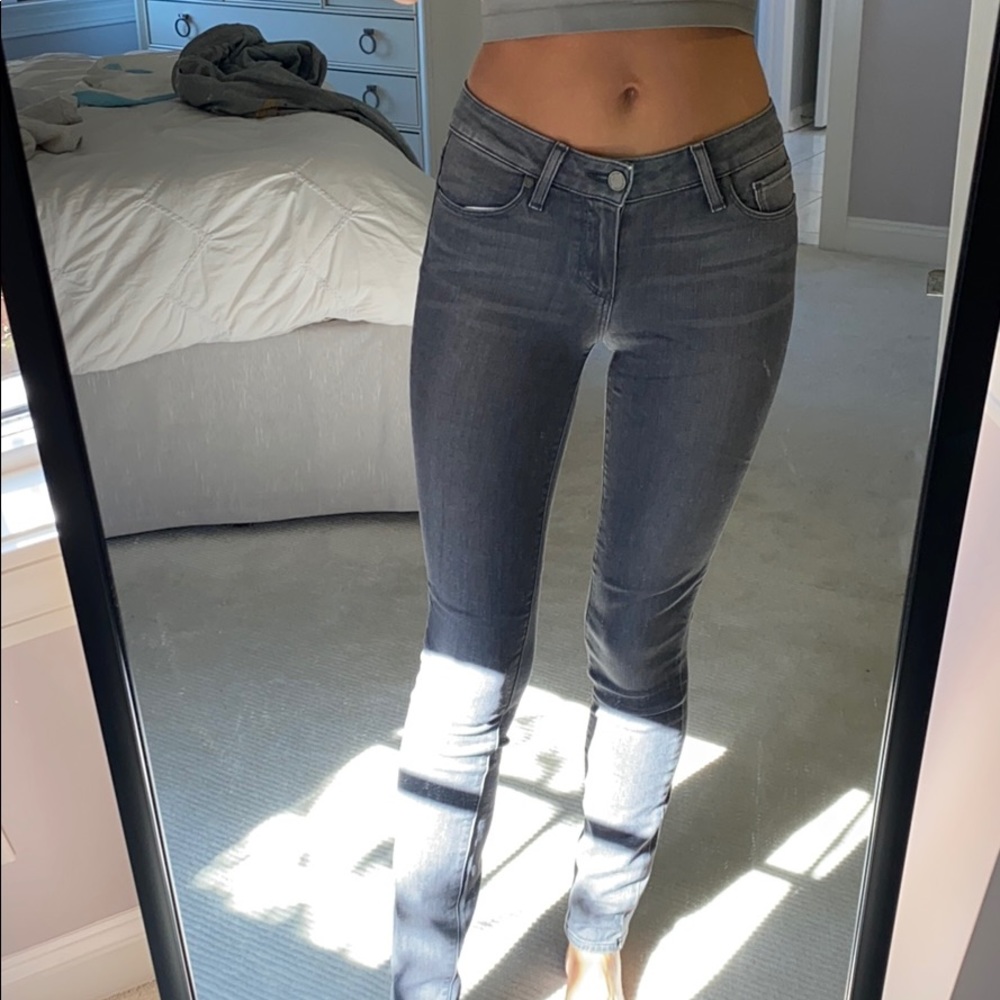 Gray Tight Jeans